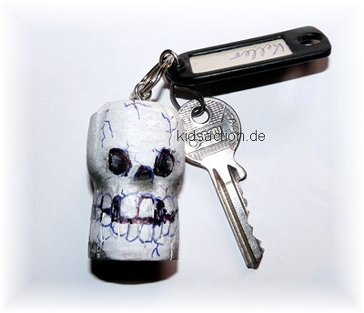 Totenkopf Schlüsselanhänger